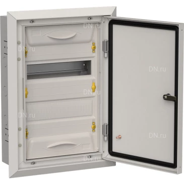 Корпус встраиваемый IEK TITAN 5 ЩРв-24 (1х24) 130х365х505мм, металлический, IP31, цвет - серый TI5-50-V-024-31-7035