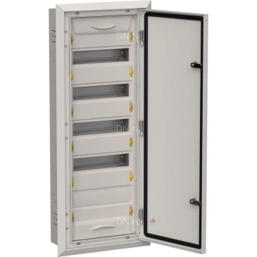 Корпус встраиваемый IEK TITAN 5 ЩРв-60 (1х60) 130х365х880мм, металлический, IP31, цвет - серый TI5-50-V-060-31-7035