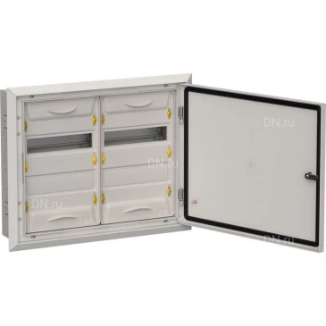 Корпус встраиваемый IEK TITAN 5 ЩРв-48 (2х24) 130х625х505мм, металлический, IP31, цвет - серый TI5-50-V-2X024-31-7035