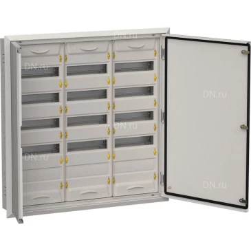Корпус встраиваемый IEK TITAN 5 ЩРв-180 (3х60) 130х885х880мм, металлический, IP31, цвет - серый TI5-50-V-3X060-31-7035