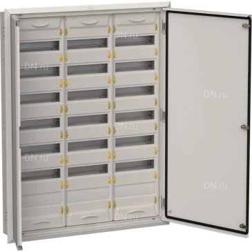 Корпус встраиваемый IEK TITAN 5 ЩРв-252 (3х84) 130х885х1130мм, металлический, IP31, цвет - серый TI5-50-V-3X084-31-7035