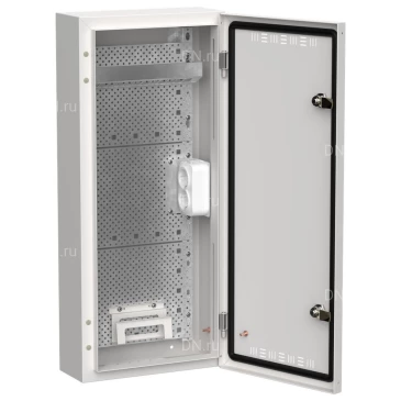 Корпус навесной IEK TITAN 5 ЩРн-48 (1х48) 140х310х710мм, мультимедиа, IP30, цвет - белый TI5-51-N-048-30