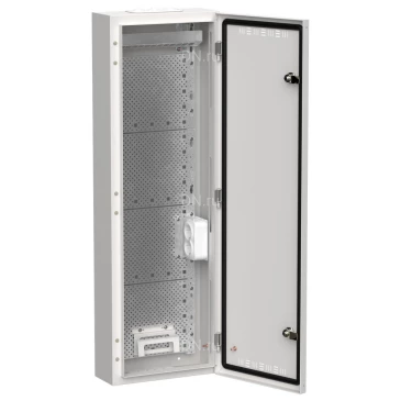 Корпус навесной IEK TITAN 5 ЩРн-72 (1х72) 140х310х960мм, мультимедиа, IP30, цвет - белый TI5-51-N-072-30