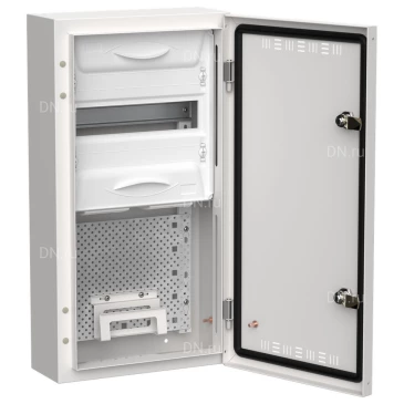 Корпус навесной IEK TITAN 5 ЩРн-12 (1х36) 140х310х585мм, комбинированный, IP30, цвет - белый TI5-51-N-1X036-30