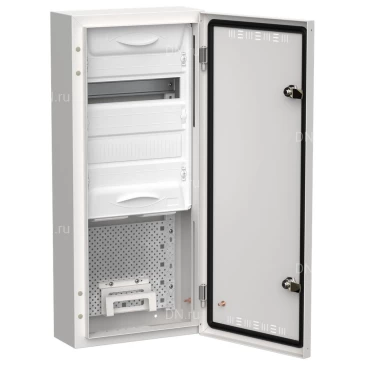 Корпус навесной IEK TITAN 5 ЩРн-24 (1х48) 140х310х710мм, комбинированный, IP30, цвет - белый TI5-51-N-1X048-30