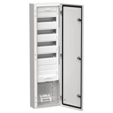 Корпус навесной IEK TITAN 5 ЩРн-60 (1х84) 140х310х1085мм, комбинированный, IP30, цвет - белый TI5-51-N-1X084-30