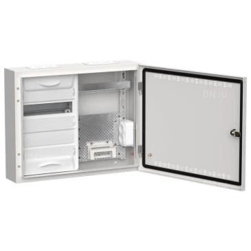 Корпус навесной IEK TITAN 5 ЩРн-24 (2х24) 140х570х460мм, комбинированный, IP30, цвет - белый TI5-51-N-2X024-30