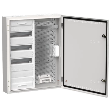 Корпус навесной IEK TITAN 5 ЩРн-48 (2х48) 140х570х710мм, комбинированный, IP30, цвет - белый TI5-51-N-2X048-30