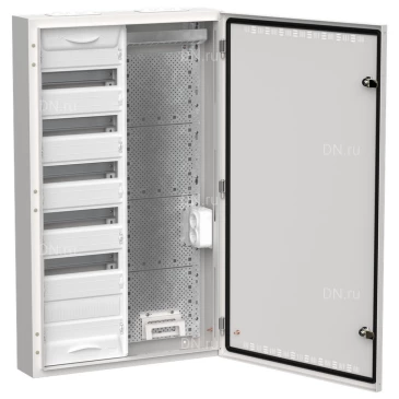 Корпус навесной IEK TITAN 5 ЩРн-72 (2х72) 140х570х960мм, комбинированный, IP30, цвет - белый TI5-51-N-2X072-30