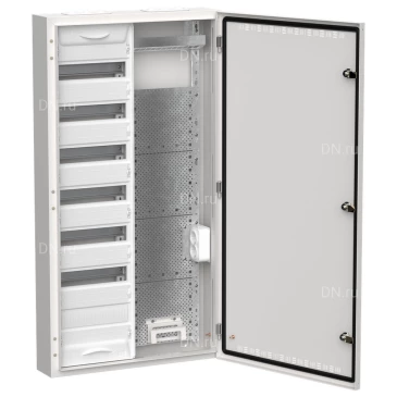 Корпус навесной IEK TITAN 5 ЩРн-84 (2х84) 140х570х1085мм, комбинированный, IP30, цвет - белый TI5-51-N-2X084-30