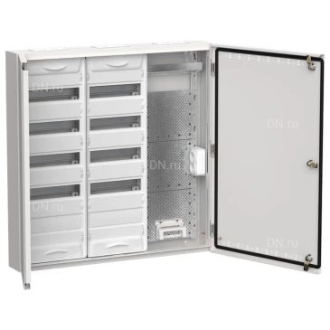 Корпус навесной IEK TITAN 5 ЩРн-120 (3х60) 140х830х835мм, комбинированный, IP30, цвет - белый TI5-51-N-3X060-30