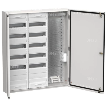 Корпус навесной IEK TITAN 5 ЩРн-144 (3х72) 140х830х960мм, комбинированный, IP30, цвет - белый TI5-51-N-3X072-30