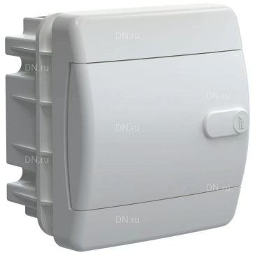 Корпус встраиваемый IEK UNION Compact ЩРВ-П-4 103х124х150мм белая дверь, пластиковый, модулей - 4, рядов - 1, IP41, цвет - белый UIC-KP13-V-04-41-K01