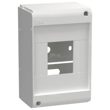 Корпус навесной IEK UNION Mini КМПн-4 66х89х139мм без двери, пластиковый, модулей - 4, рядов - 1, IP20, цвет - белый UIM-KP71-N-04-20-K01