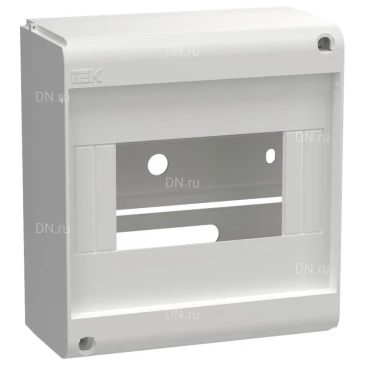 Корпус навесной IEK UNION Mini КМПн-6 66х127х139мм без двери, пластиковый, модулей - 6, рядов - 1, IP20, цвет - белый UIM-KP71-N-06-20-K01
