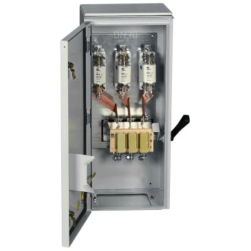 Ящик с рубильником и предохранителями IEK ЯРП-250А (на два направления), цвет - серый, У1, IP54