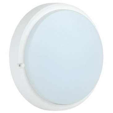 Светильник светодиодный IEK LIGHTING ДПО 15 Вт, подвесной, цветовая температура 6500 К, материал корпуса - пластик, цвет - белый, форма - круг
