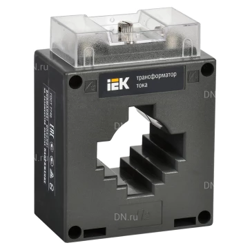 Трансформатор тока IEK ТТИ-40 S МПИ08 500/5А 5ВА класс точности 0.5S, шинный ITT30-3-05-0500-08