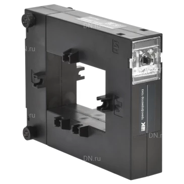 Трансформатор тока IEK ТРП-58 250/5А 1ВА класс точности 0.5, шинный ITT58-2-D015-0250