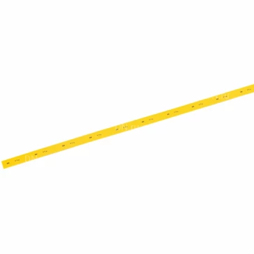 Трубка термоусадочная IEK ТТУ нг-LS Дн1/0.5 тонкостенная, диаметр до усадки - 1мм, диаметр после усадки - 0.5мм, коэффициент усадки - 2:1, материал - полиэтилен, цвет - желтый, 1м UDRS-D1-1-K05 