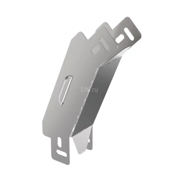 Поворот вертикальный внешний IEK ESCA 3 PV-45 50х50 45гр для кабельного лотка, корпус - сталь, цвет - светло-серый ES3-PV-45-050-050-06