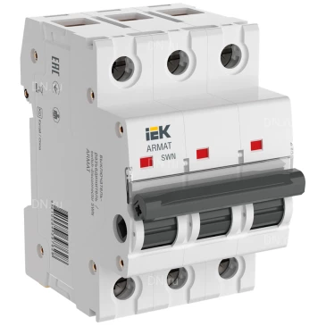 Выключатель-разъединитель трехполюсный IEK ARMAT SWN 3P 80А AR-SWN-3-080