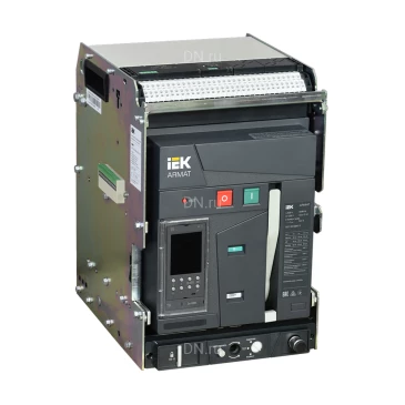 Автоматический выключатель воздушный трехполюсный IEK ARMAT AR-A2S 2000А 85кА сила тока 2000А, отключающая способность 85кА, расцепитель TD AR-ACB-3VB-085-2000A-TDCF