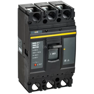Выключатель-разъединитель IEK KARAT ВН88-37 MASTER 3P, рабочий ток 400А KAM-VN40-3-0400