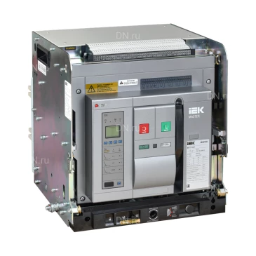 Автоматический выключатель воздушный трехполюсный IEK MASTER BA77 2500А 85кА выдвижного исполнения, типоразмер F, сила тока 2500А, отключающая способность 85кА MI-ACB10-3WF-085-2500-ACF