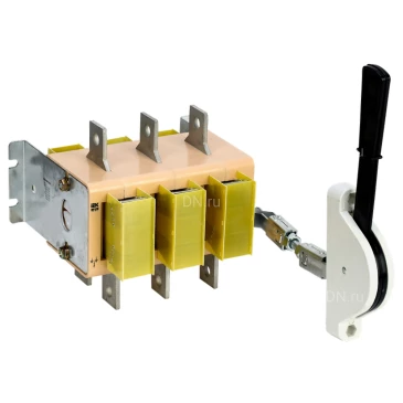 Выключатель-разъединитель GENERICA ВР32И-31A71240 трехполюсный, рабочий ток 100А, передняя смещенная рукоятка, на два направления SRK01-221-100