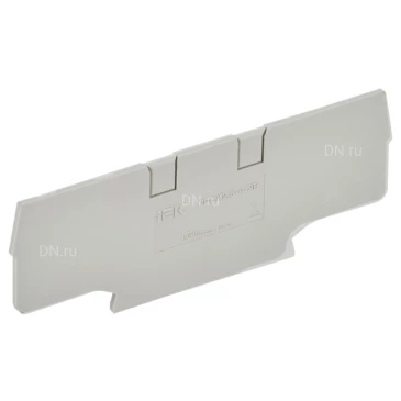 Заглушка IEK ARMAFIX EPCX2.5-4-2B для колодки клеммной CX2.5-4-2B, материал - полиамид, цвет - серый AF-CT40-06-22-K03-002-ZGL