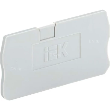 Заглушка IEK для КПИ 2в-4, материал - полиамид, цвет - серый YZN11D-ZGL-004-K03