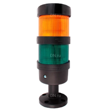 Колонна светосигнальная INNOCONT TL70-220-YG-155 диаметр - 70мм, постоянное свечение, без зуммера, цвет - желтый/зеленый, 220В, IP65 Колонна светосигнальная INNOCONT TL70-220-YG-155 диаметр - 70мм, постоянное свечение, без зуммера, цвет - желтый/зеленый, 220В, IP65