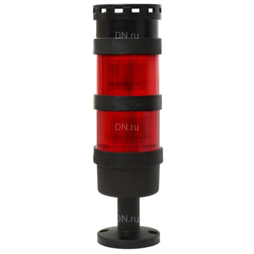 Колонна светосигнальная INNOCONT TL70B-024-RR-55 диаметр - 70мм, постоянное свечение, с зуммером, цвет - красный/красный, 24В, IP65 Колонна светосигнальная INNOCONT TL70B-024-RR-55 диаметр - 70мм, постоянное свечение, с зуммером, цвет - красный/красный, 24В, IP65