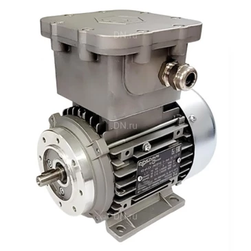 Электродвигатель INNOVARI ME063B4Q2305Q4R однофазный, монтажное исполнение B14, мощность - 0,18кВт, частота вращения - 1400об/мин, взрывозащищенный 1ExdeIICT3Gb ExtbIIIC T125°C