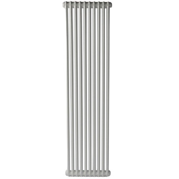 Радиатор стальной трубчатый IRSAP Tesi 2 высота 1800 мм, 8 секций, присоединение резьбовое – 1/2″, подключение - нижнее по центру Т50, теплоотдача 1267 Вт, цвет – серый кварц