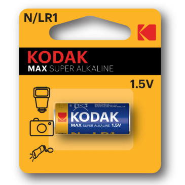 Батарейка KODAK MAX SUPER Alkaline количество - 1, размер - N, LR1