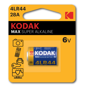 Батарейка KODAK MAX SUPER Alkaline количество - 1, размер - А28