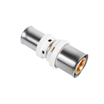 Муфта редукционная K-flex SOLID Ду26x20 Ру10 для металлопластиковых труб, корпус - латунь CW617N, уплотнение - EPDM, присоединение - компрессионное Муфта редукционная K-flex SOLID Ду26x20 Ру10 для металлопластиковых труб, корпус - латунь CW617N, уплотнение - EPDM, присоединение - компрессионное