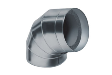Угол теплоизоляционный K-flex ST 22x9 Дн22 90° с защитным покрытием AL CLAD, внутренний диаметр - 22 мм, материал - вспененный каучук, толщина - 9 мм