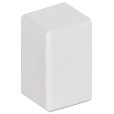 Заглушка для кабель-канала IEK METRA MINI 15х10мм, торцевая, цвет - белый, материал - пластик, упаковка - 10шт. 638105