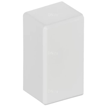 Заглушка для кабель-канала IEK METRA MINI 24х14мм, торцевая, цвет - белый, материал - пластик, упаковка - 1шт. 638135