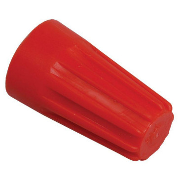 Соединитель проводов IEK СИЗ 4-11 мм², количество - 100 шт., цвет - красный