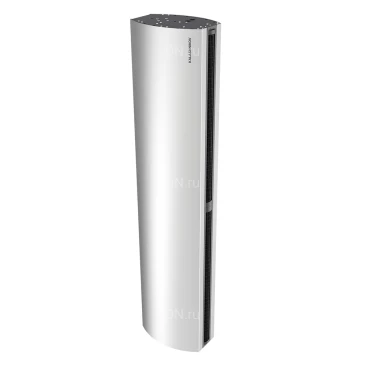 Тепловая завеса KALASHNIKOV KVC-S25W45-31 MT с водяным нагревателем, мощность - 45кВт, высота - 2414мм, длина потока воздуха - 3.5м, IP21, 380В, цвет - серый