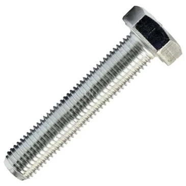 Болт Китай М10x50 корпус - сталь, оцинкованный, DIN 933