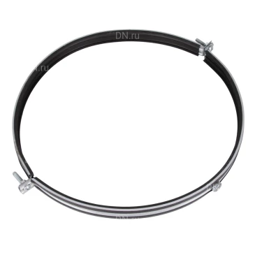 Хомут SHUFT NHV03151SH Ду315 для воздуховода, с резиновым профилем (гайка), материал корпуса - оцинкованная сталь, М8, упак. 10шт