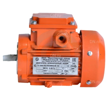 Электродвигатель общепромышленный Красный Маяк 5А50МА4, напряжение 220/380В, мощность 0.06 кВт, частота вращения ~ 1380 об/мин, исполнение — IM3681