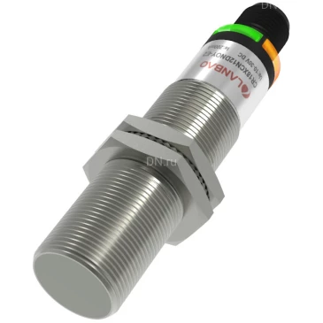 Датчик емкостный LANBAO CR18XCF08DNRY-E2 резьбовой, монтаж - заподлицо, расстояние срабатывания - 8мм, тип выходного сигнала - NPN NO+NC, соединение - разъем M12, материал корпуса - пластик, IP67