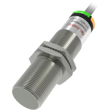 Датчик емкостный LANBAO CR18XCF08DPCY резьбовой, монтаж - заподлицо, расстояние срабатывания - 8мм, тип выходного сигнала - PNP NC, соединение - кабель 2м, материал корпуса - латунь никелированная, IP67