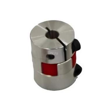 Муфта LANBAO LB-M0810, материал корпуса - алюминиевый сплав, тип - крестовая, длина - 25мм, D1 - 8мм, D2 - 10мм, для ENA39S8, ENA58S8, ENA58S10, ENI50S8, ENI58S10